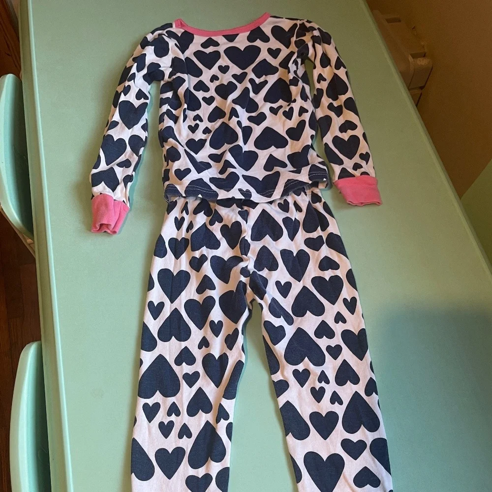 2‎ Piece Heart Pajamas